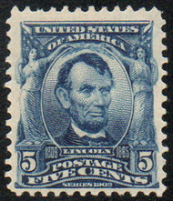 # 304 VF OG H, some thinning, bold color!
