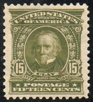 # 309 XF-SUPERB OG H, small thin, bold color, GEM!