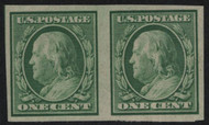 # 343 VF+ OG H, Pair, vivid color!