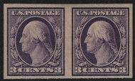 # 345 VF/XF OG H, Pair, small thin, vivid color, SELECT!