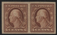 # 346 VF/XF OG H, Pair, rich color, CHOICE!