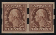 # 346 VF/XF OG NH, Pair w/ Schermack Private Perfs, post office fresh, CHOICE!