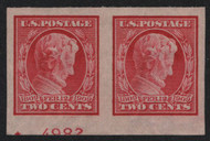 # 368 VF/XF OG NH, Pair w/ Plate number & star marking, vivid color, CHOICE!
