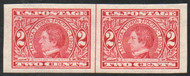 # 371 VF/XF OG NH, Vertical Line Pair, very well centered, CHOICE!