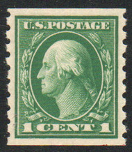 # 412 SUPERB OG H, beautifully centered, GEM!