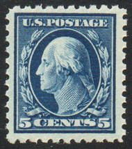 # 428 VF+ OG NH, nice margins, vivid color!