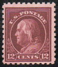 # 435a F-VF OG LH, lovely color!