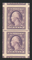 # 484 JUMBO GEM OG NH, Line Pair, w/PSE (GRADED 100 JUMBO (04/25) CERT, a super line pair, Parts of all Adjoining stamps,  SUPER!