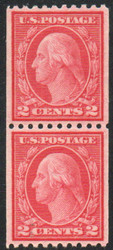 # 487 SUPERB OG NH, Pair, bold color, SELECT!