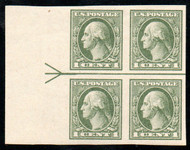 # 531 VF/XF OG VLH, Arrow Block of 4, bottom pair is NH, vivid color, CHOICE!