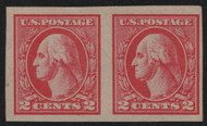 # 534 VF/XF OG LH, Horizontal Pair, very nice, SELECT!