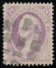 # 153 VF/XF, cork cancel, very nicely centered, SELECT!