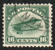 #C  2 F-VF, town cancel, spectacular color!