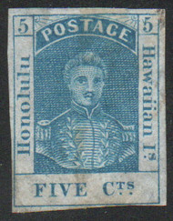 Hawaii # 9 VF, faint cancel, vibrant color!