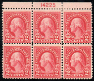 # 554 F/VF OG Hr, bold color