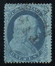 #  22 VF for issue, w/PSE (10/11) CERT, nice light cancel, from the Robert Body collection, Very Nice!