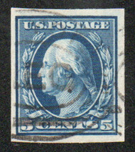 # 347 VF/XF, registered cancel, pretty color, CHOICE!