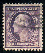 # 376 XF/SUPERB, town cancel, vivid color, CHOICE!