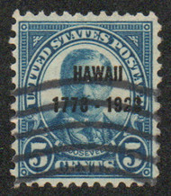 # 648 VF/XF, wavy line cancel, lovely color, CHOICE!