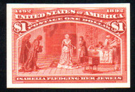 # 241 P4 VF/XF, proof on cardboard, bright color, CHOICE!