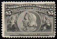# 245 F/VF, mint no gum, super color, Nice Price!