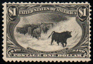 # 292 F/VF OG Hr, terrific color, Select!