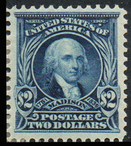 # 312 VF OG H, w/PF (06/25) CERT, extremely well centered, fresh color, CHOICE!