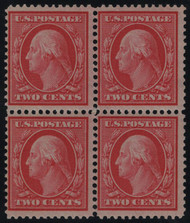 # 358 F/VF OG NH, w/PF (06/25) CERT, Block, a wonderfully fresh block, RARE!
