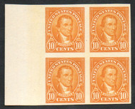 # 562b VF/XF NGAI NH, Block, w/PF (11/88) CERT, IMPERF BLOCK, bright vivid color, no gum as issued,