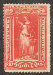#PR108 Fine+ mint ng, w/PSAG (01/24) CERT, fresh color, small thin, Rare Stamp!