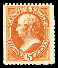 # 174 VF/XF NGAI, w/PF (04/02) CERT, only 42 known collectible examples available to collectors, extremely well centered, usual scissor cut perfs, RARITY!