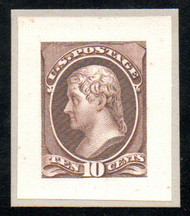 # 209 P2 SUPERB, Roosevelt Proof, bold color, GEM!