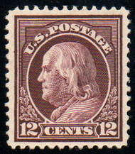 # 417 XF OG VLH, well centered, SELECT!