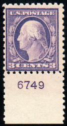 # 426 F-VF OG NH, Plate number single, pink back, rich color!