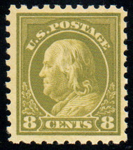 # 431 VF+ OG LH, fresh color!