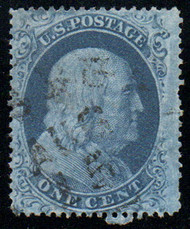 #  22 F/VF, light cancel, rich color!