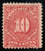 #J 42 F/VF OG Hr, terrific color!