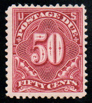 #J 44 F/VF OG H, vivid color!