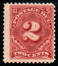 #J 46 F/VF OG NH, post office fresh!