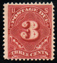 #J 47 F/VF OG H, nice color!