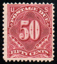 #J 50 F/VF OG H, rich color!