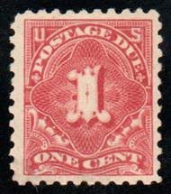 #J 52 VF OG VLH, lovely color!