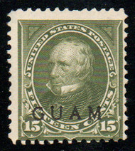 Guam #10 Fine+ OG Hr, robust color!