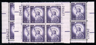 #1035c plate 26427, MATCHED SET of 4 Plates, VF OG NH, we have an entire stock of this Scott Number in matched set, ASK!