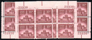 #1044 plate 25938,  MATCHED SET of 4 Plates, VF OG NH, we have an entire stock of this Scott Number in matched set, ASK!