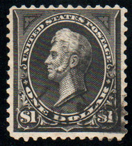 # 261 F/VF, face free cancel, thin, rich color!