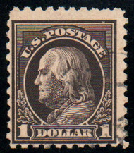 # 460 Fine+, faint cancel, vivid color!