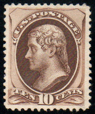 # 161 F/VF mint no gum, nice color!