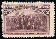 # 231v Fine+ OG LH, broken hat, nice color!