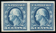 # 347 VF/XF OG Hr, Pair, nice color, CHOICE!